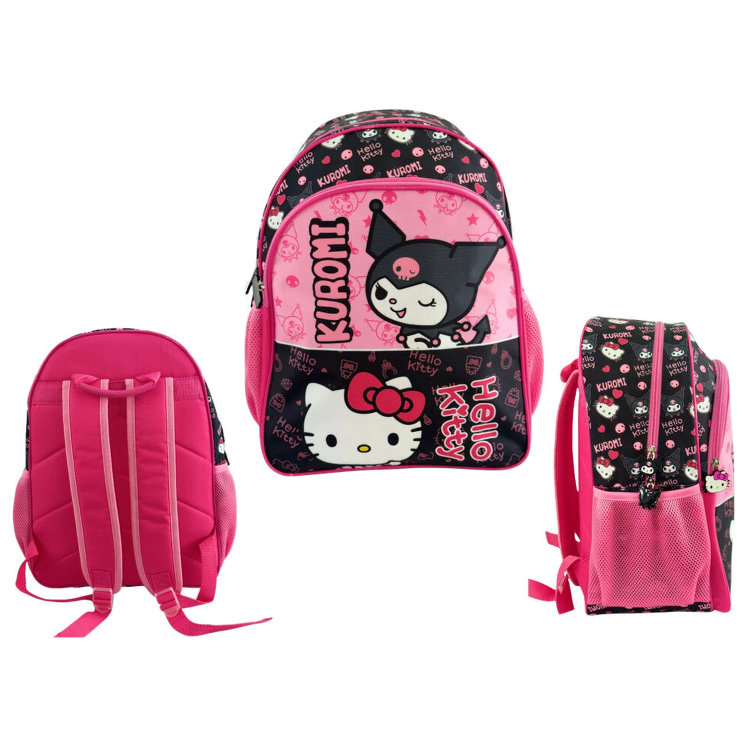 Hello Kitty & Kuromi nahrbtnik 40cm fotografija izdelka