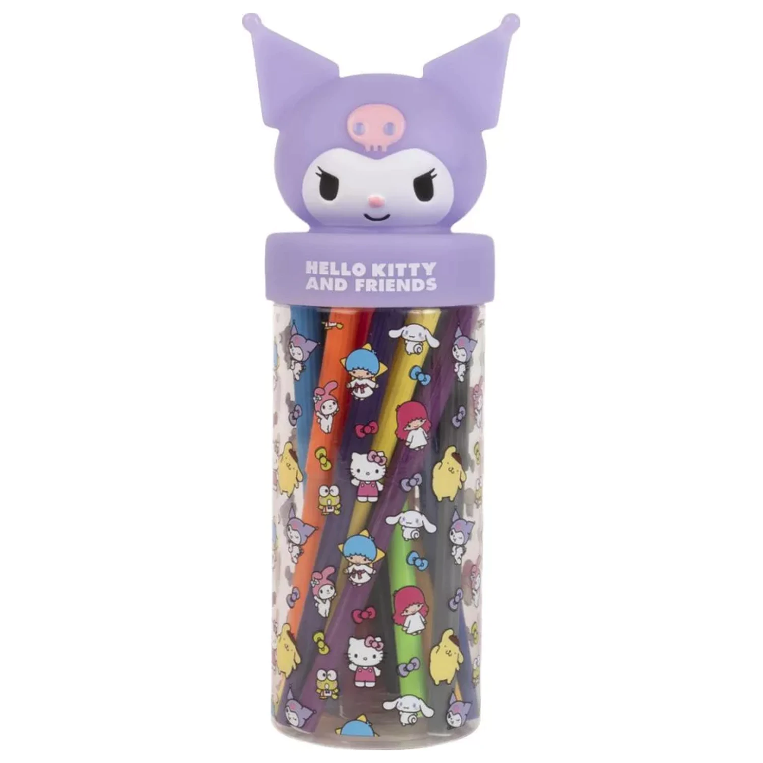 Hello Kitty Kuromi 18-delni set flomastrov v 3D stojalu fotografija izdelka