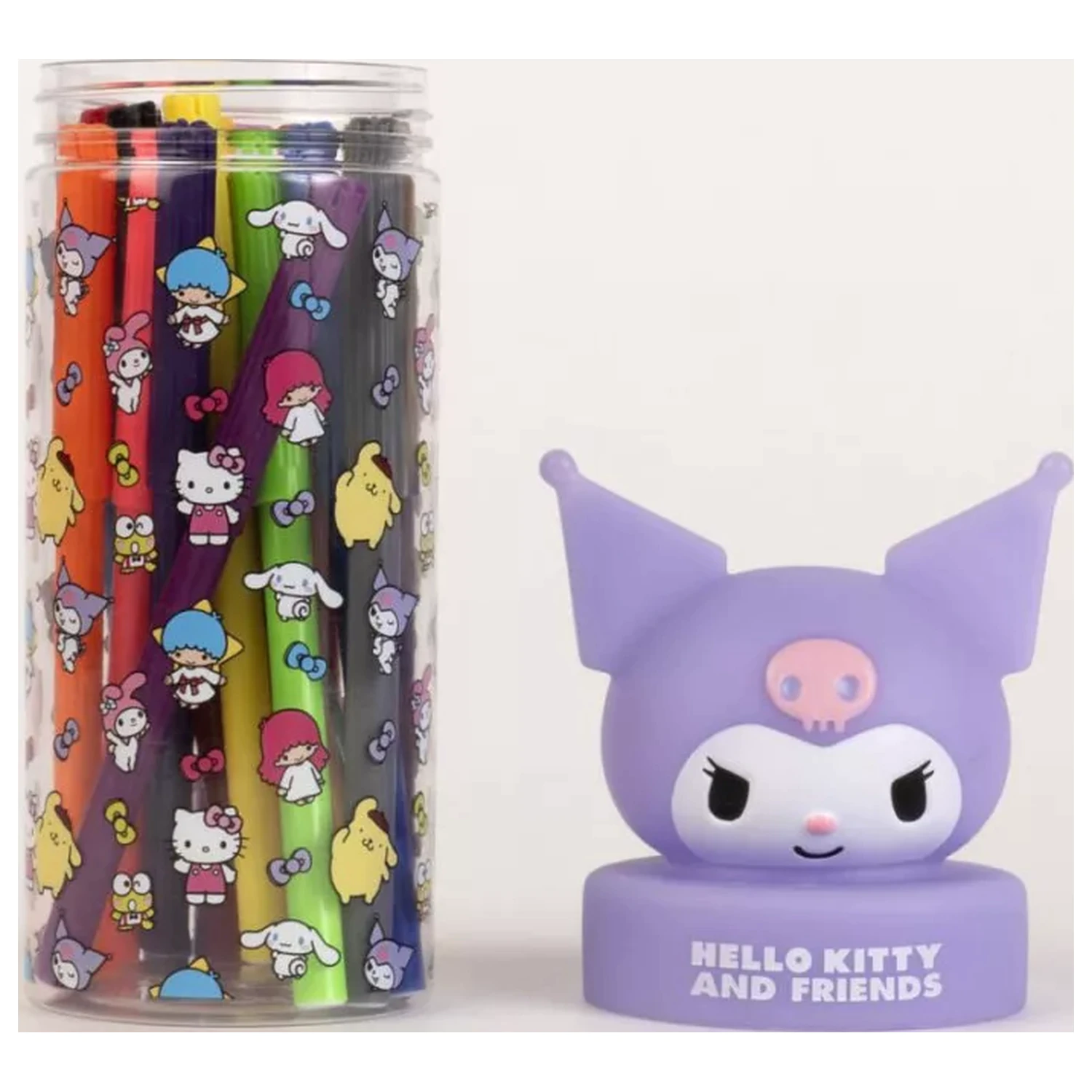Hello Kitty Kuromi 18-delni set flomastrov v 3D stojalu fotografija izdelka