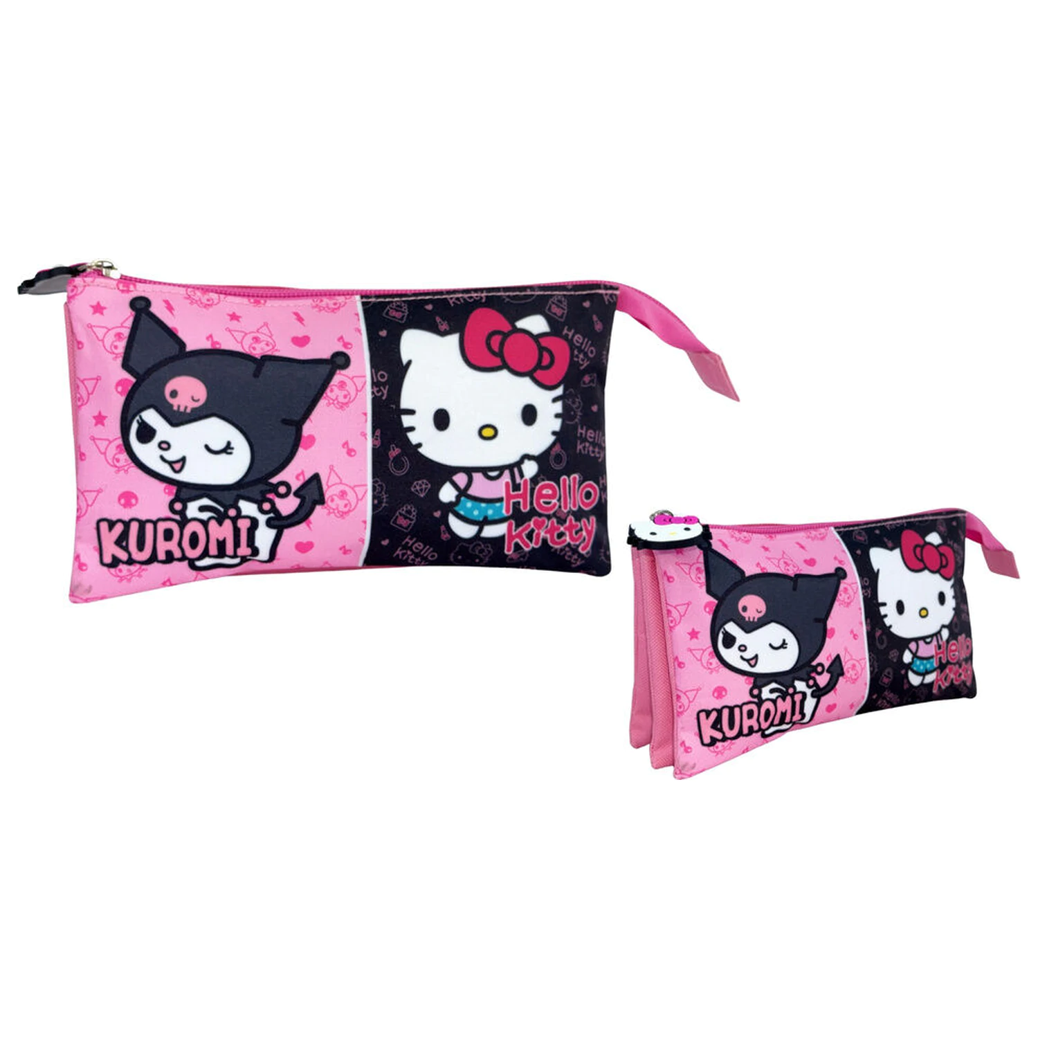 Hello Kitty & Kuromi trojni etui za svinčnike fotografija izdelka