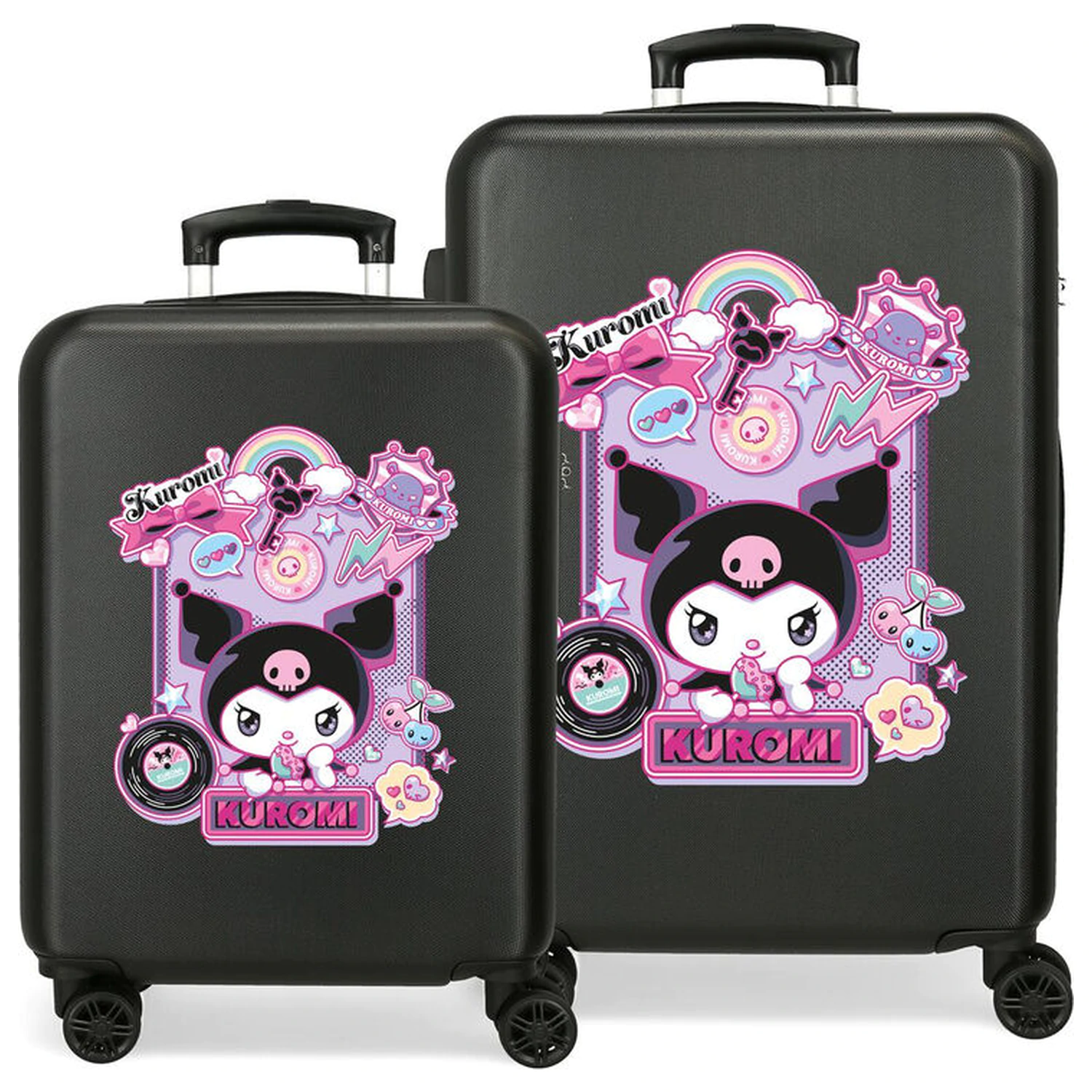 Hello Kitty Kuromi Wonder Set 2 ABS potovalna kovčka 55-65cm fotografija izdelka