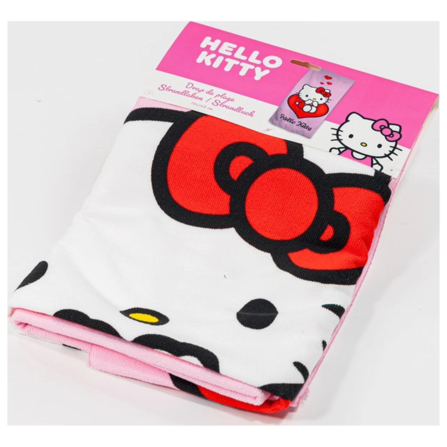 Hello Kitty Love Brisača 70x140cm fotografija izdelka
