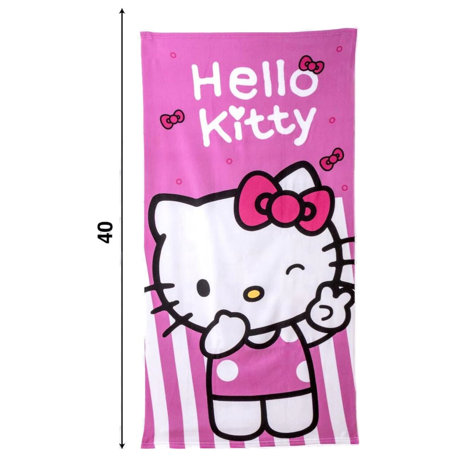 Hello Kitty brisača iz mikrovlaken fotografija izdelka