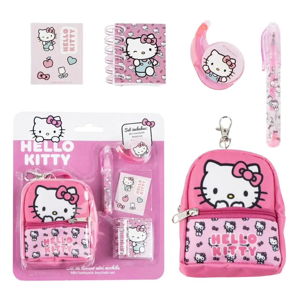 Hello Kitty Stationery mini komplet nahrbtnika s pisalnimi potrebščinami fotografija izdelka