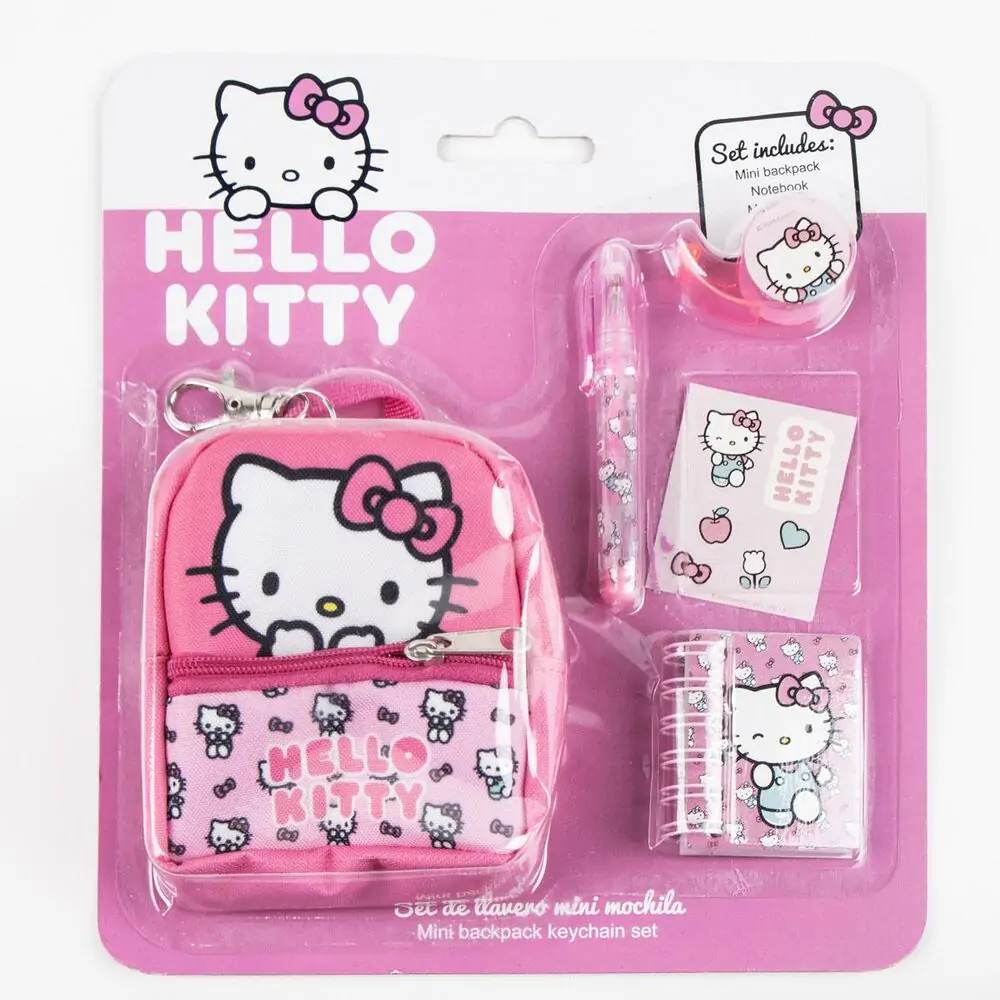 Hello Kitty Stationery mini komplet nahrbtnika s pisalnimi potrebščinami fotografija izdelka