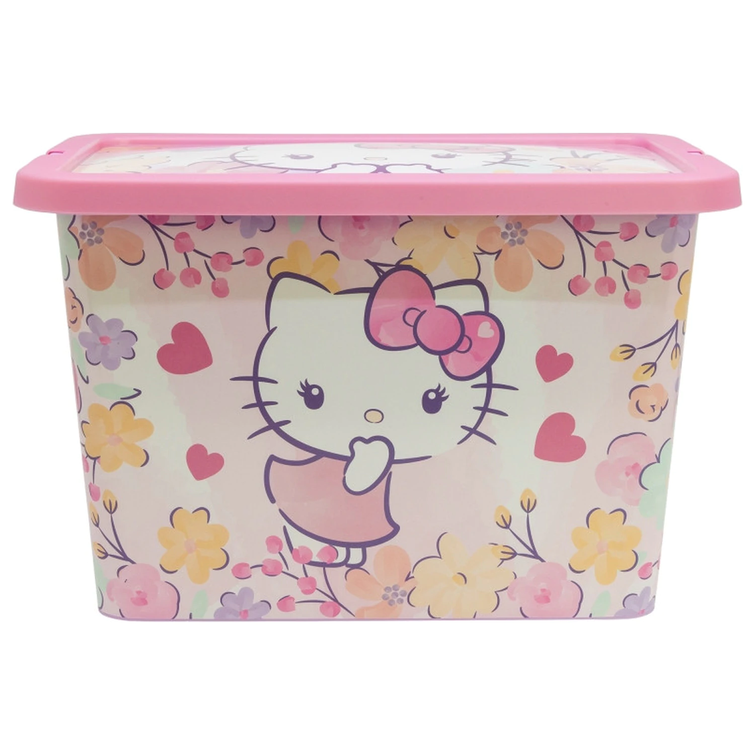 Hello Kitty Pastel Plastična škatla za shranjevanje 7 L fotografija izdelka