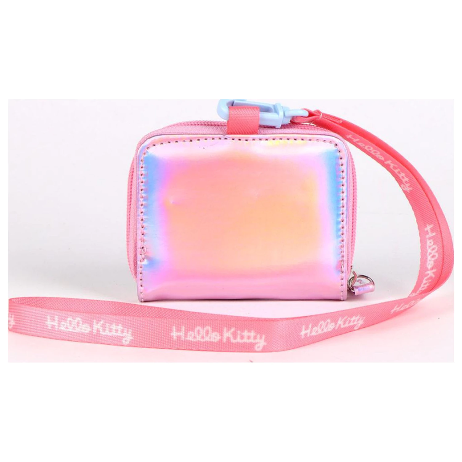Hello Kitty rožnata iridescenčna denarnica fotografija izdelka
