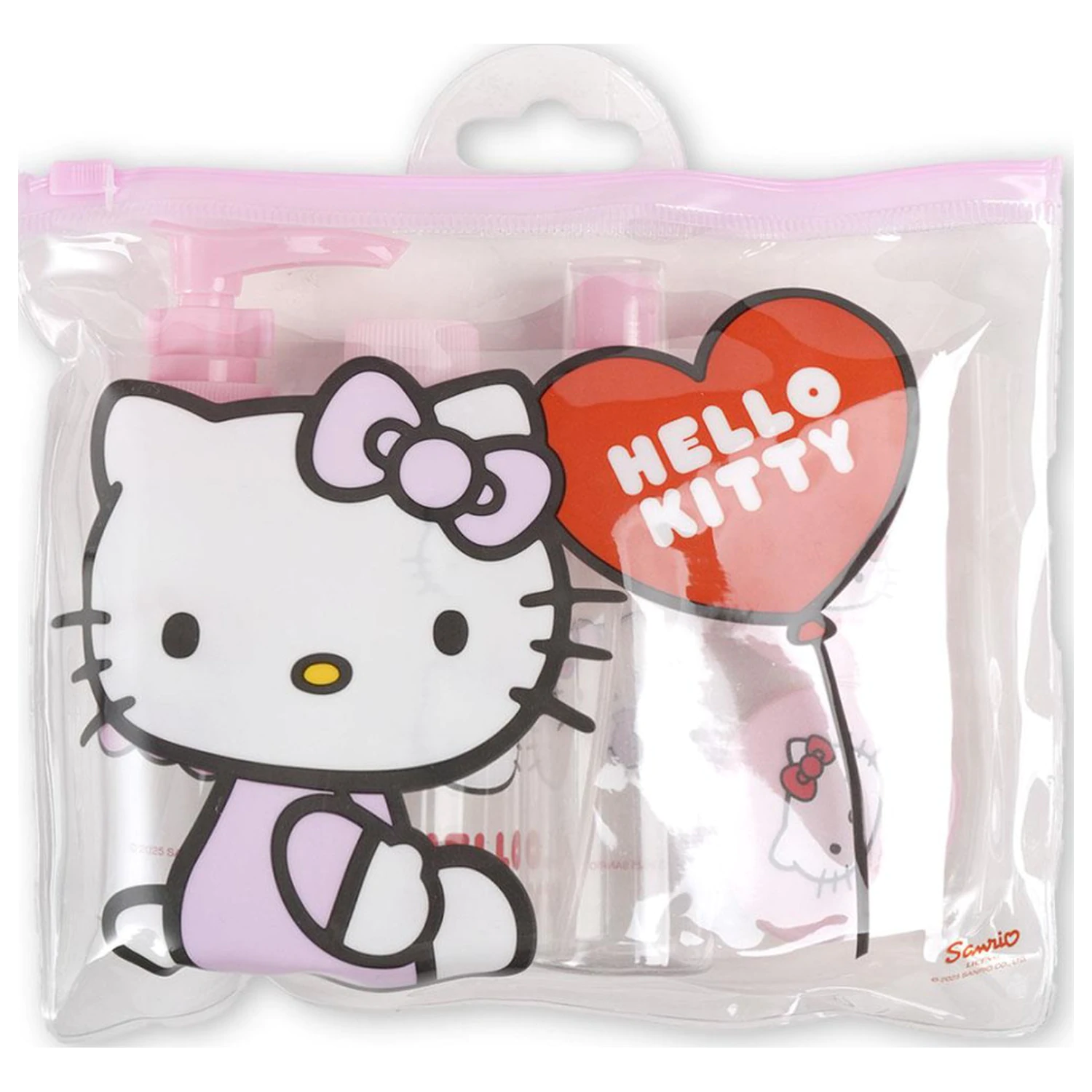 Hello Kitty Roza Potovalni Higienski Set fotografija izdelka