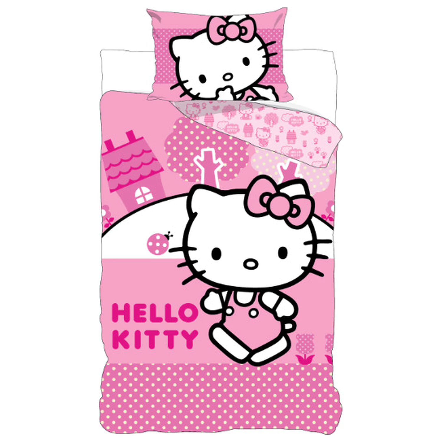 Hello Kitty Pink World prevleka za odejo fotografija izdelka