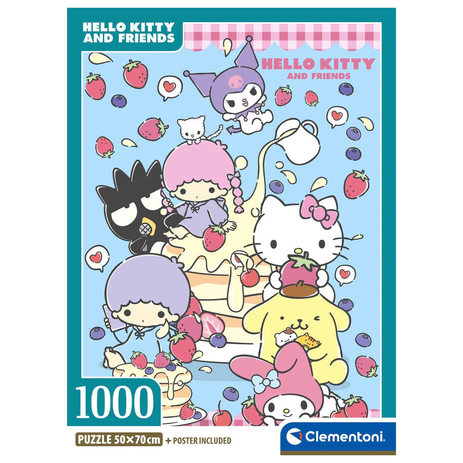 Hello Kitty puzzle 1000 kosov fotografija izdelka