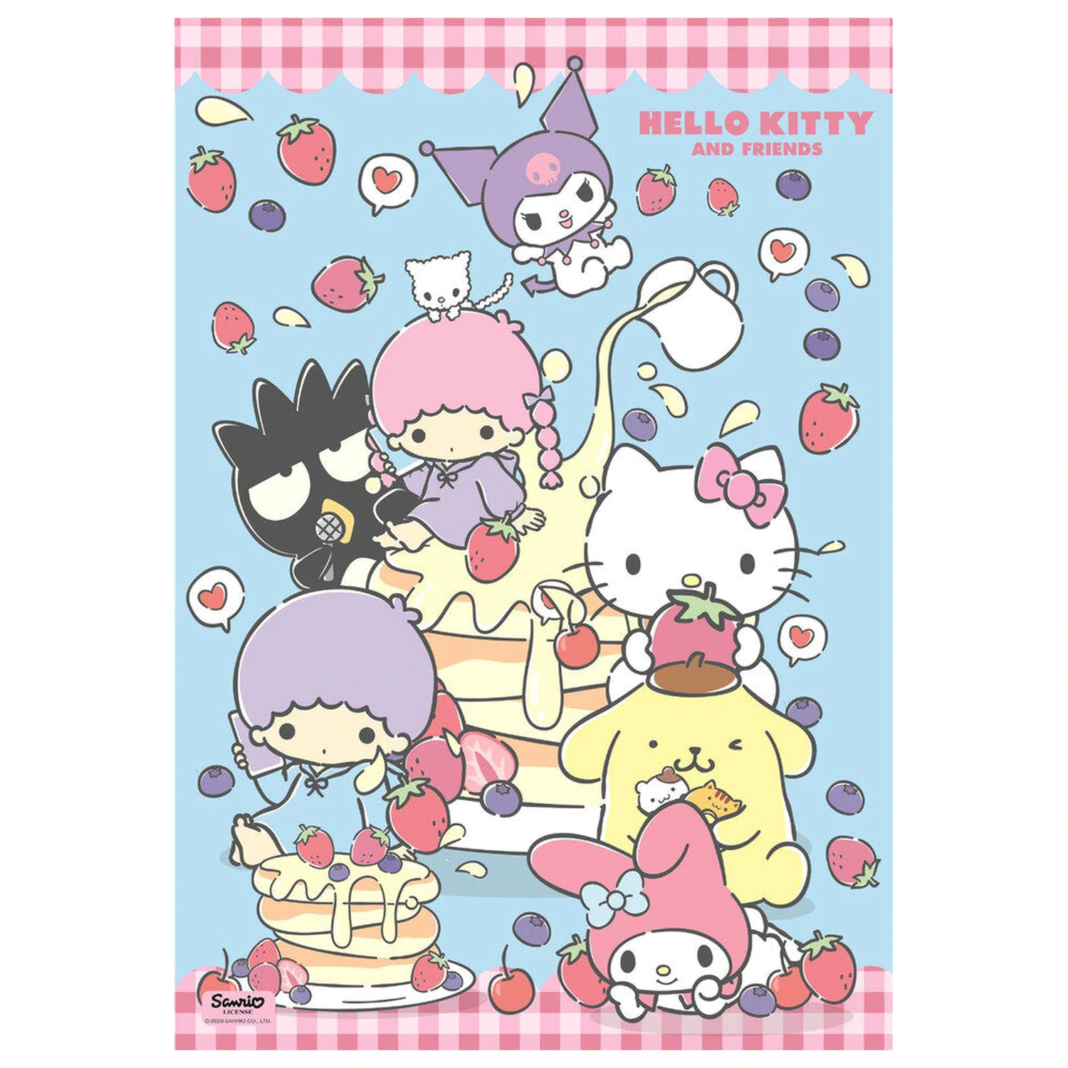 Hello Kitty puzzle 1000 kosov fotografija izdelka