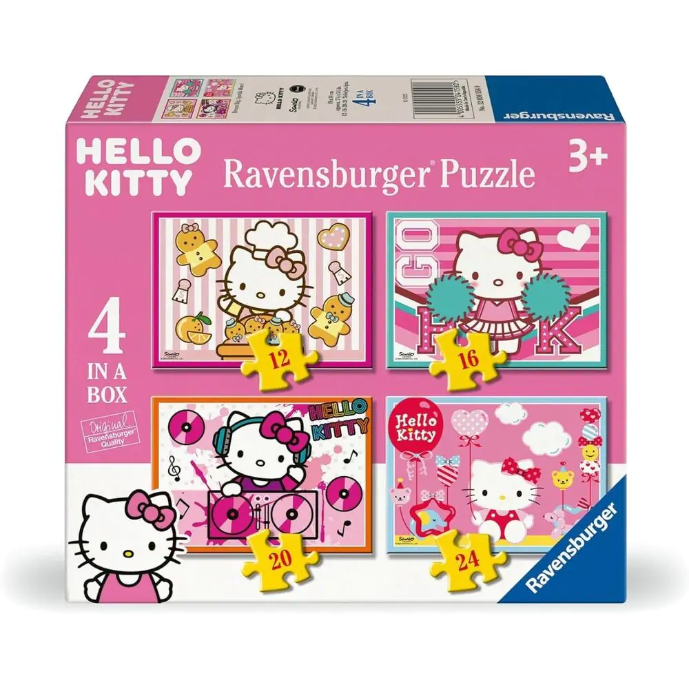 Hello Kitty sestavljanka 12-16-20-24 kosov fotografija izdelka
