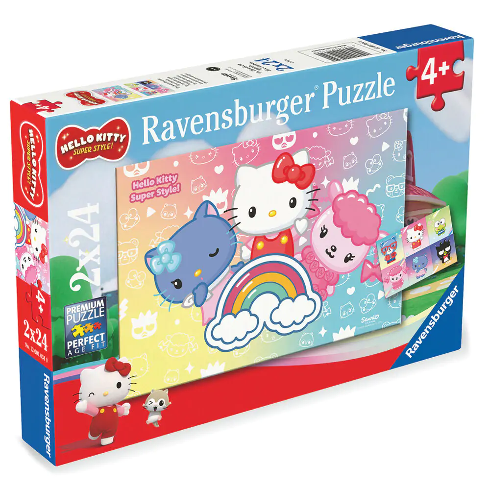 Hello Kitty puzzle 2 x 24 kosov fotografija izdelka