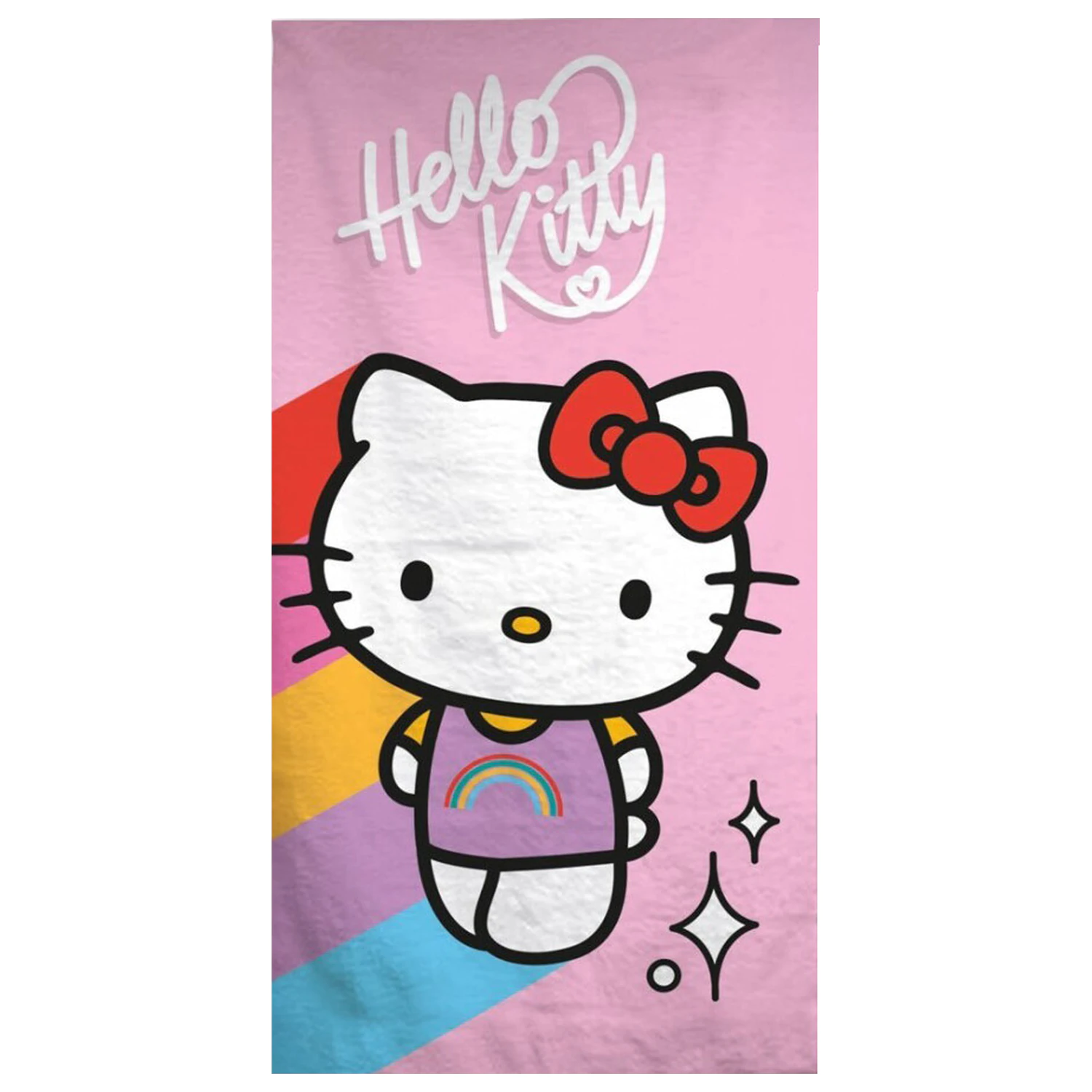 Hello Kitty Rainbow Brisača fotografija izdelka