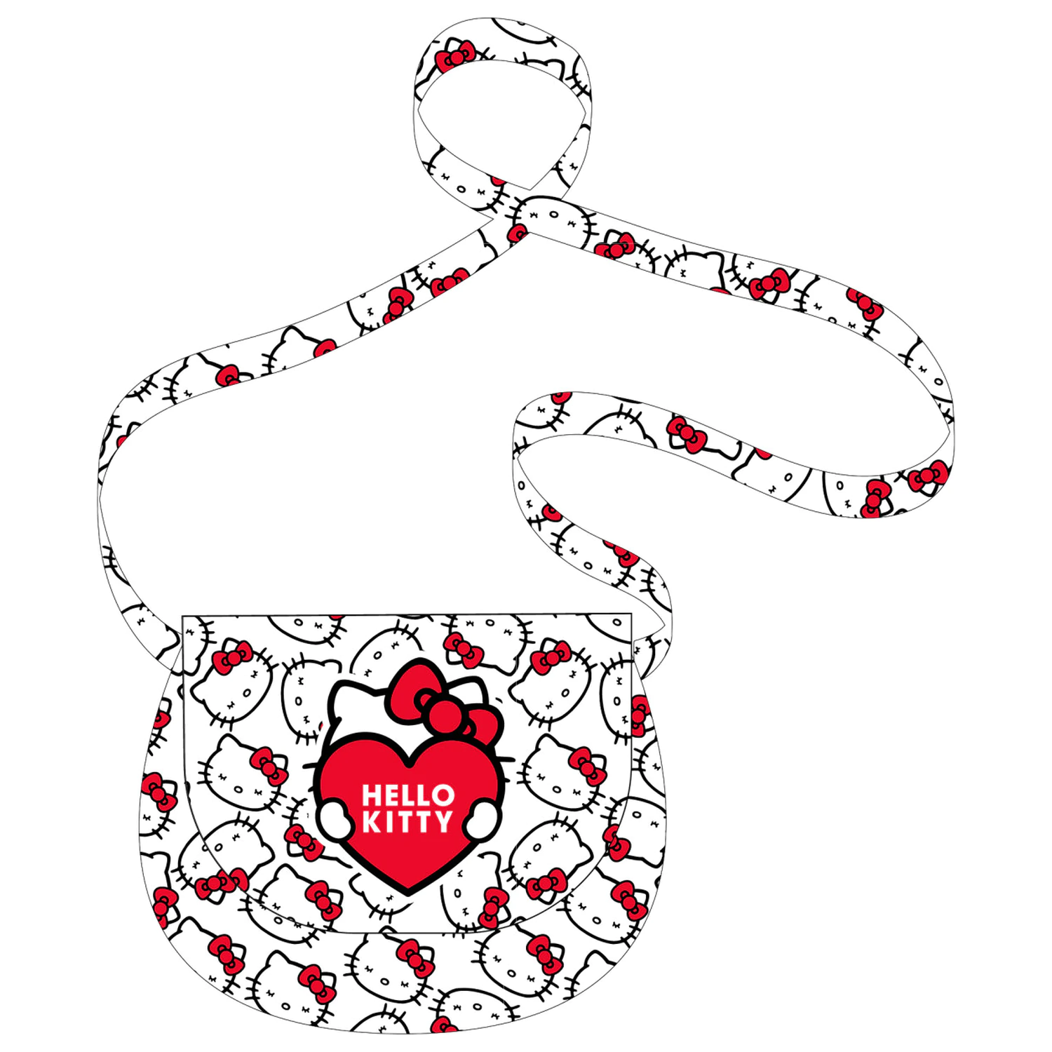Hello Kitty Red Bow Messenger torba, torba za čez ramo fotografija izdelka