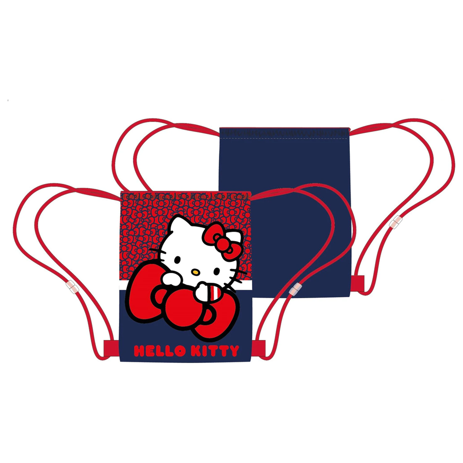 Hello Kitty Red Bow športna torba, vreča za telovadnico 40 cm fotografija izdelka