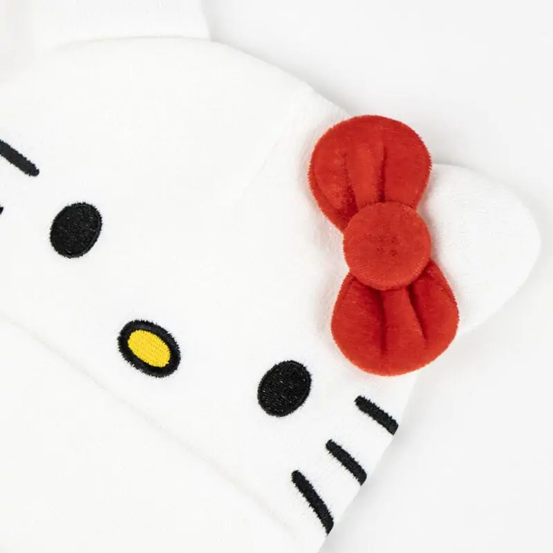 Hello Kitty komplet kape in rokavic fotografija izdelka