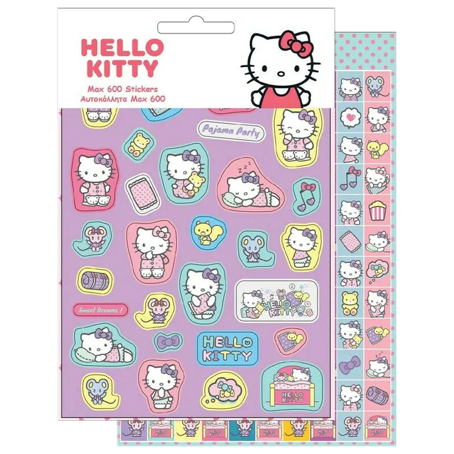 Hello Kitty Sweet set nalepk, 600 kosov fotografija izdelka