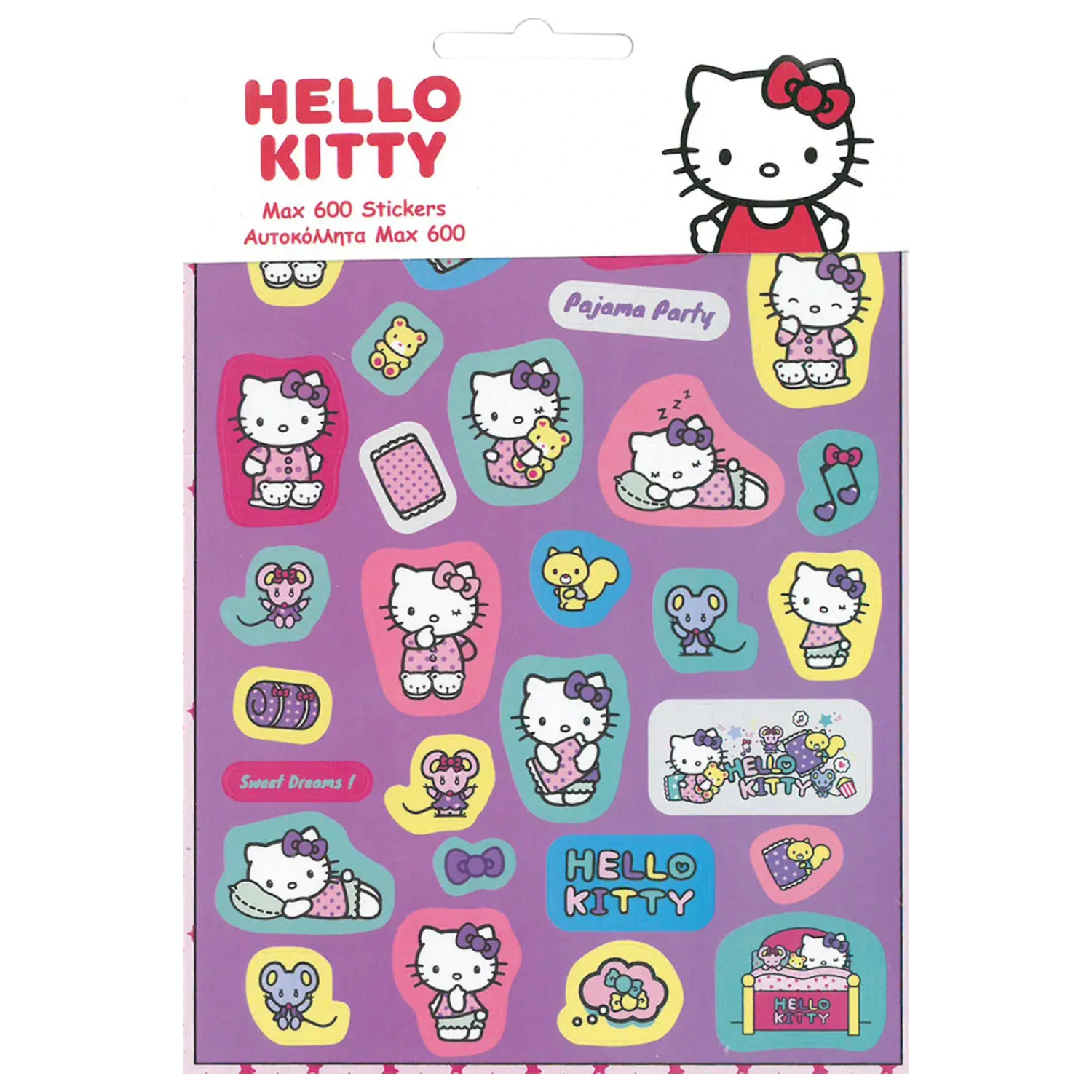 Hello Kitty Sweet set nalepk, 600 kosov fotografija izdelka