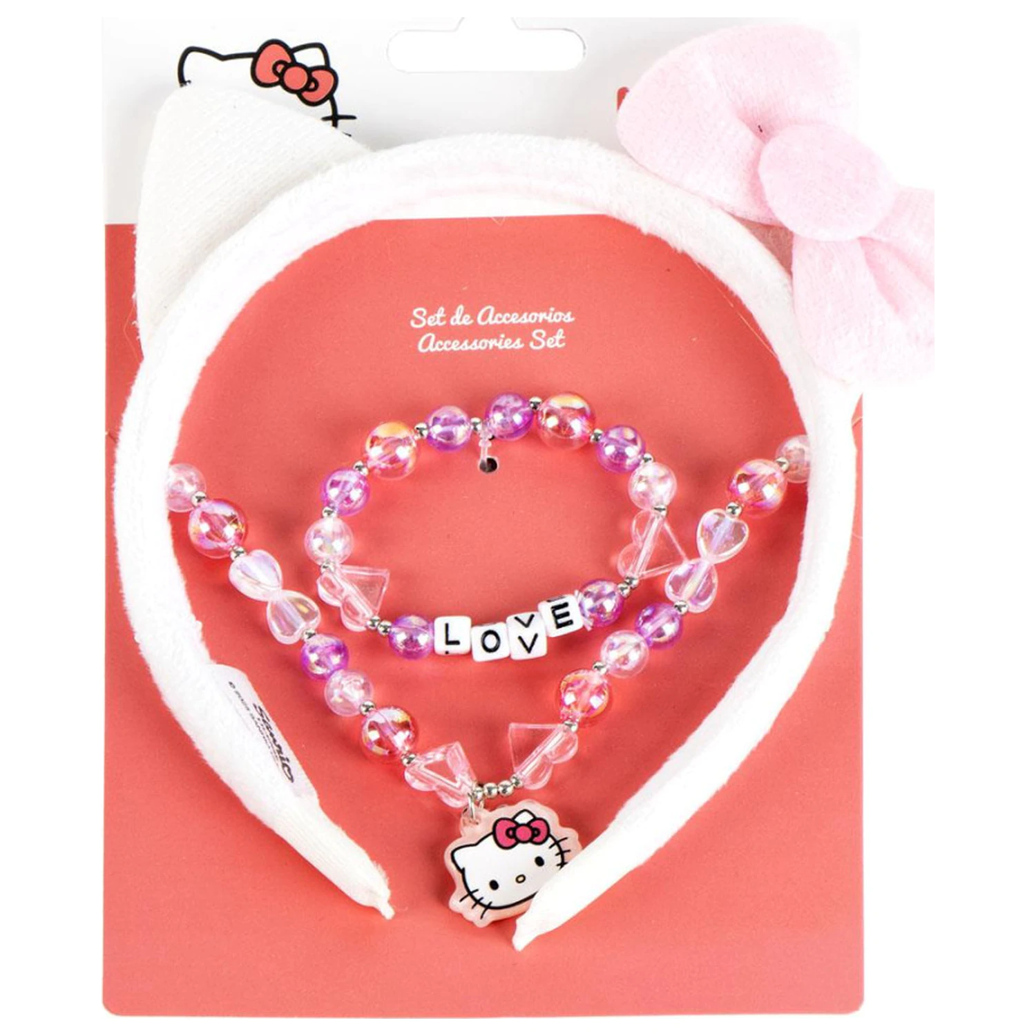 Hello Kitty Sweet Set nakita in naglavnega traku fotografija izdelka