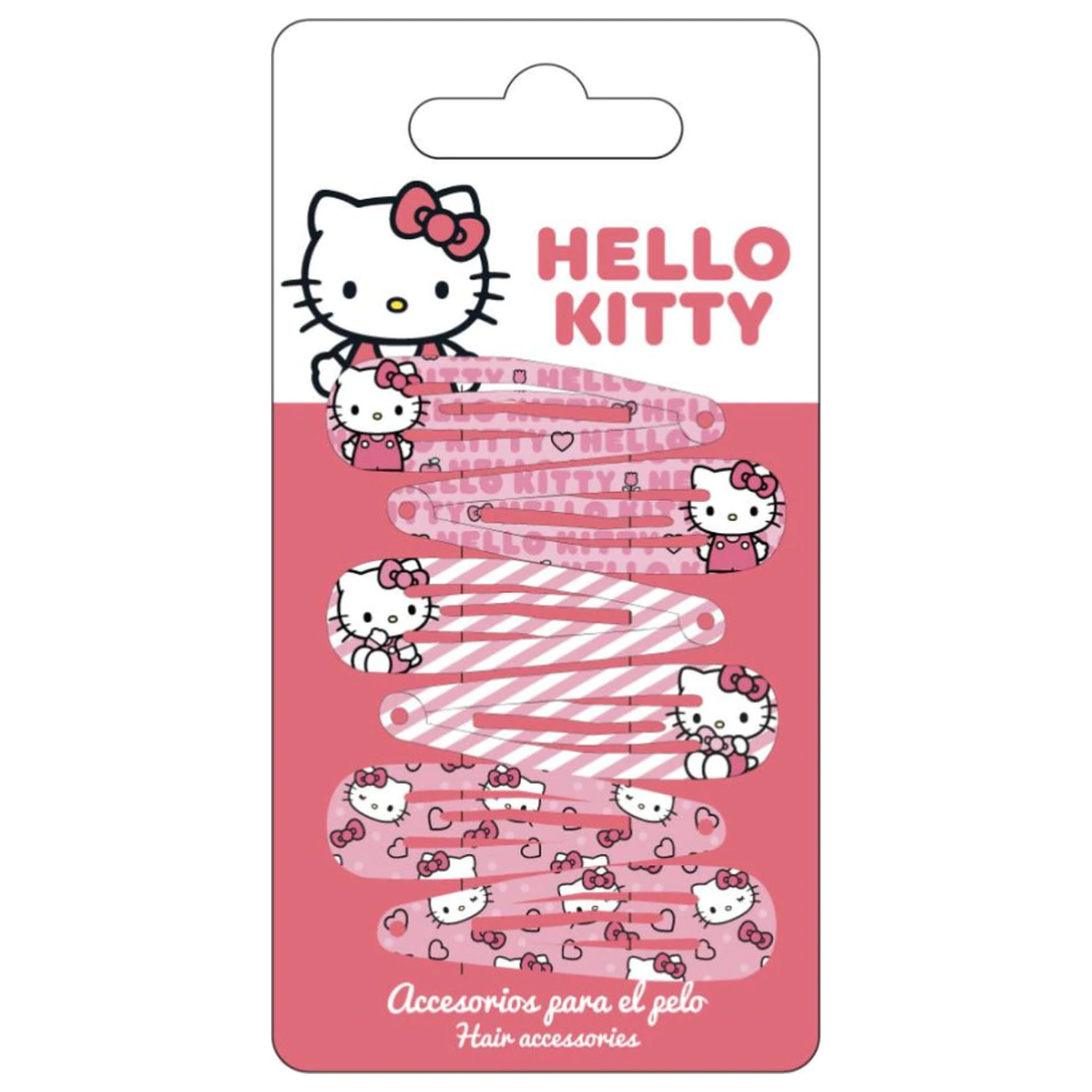 Hello Kitty Sweet set sponk za lase, 6 kosov fotografija izdelka