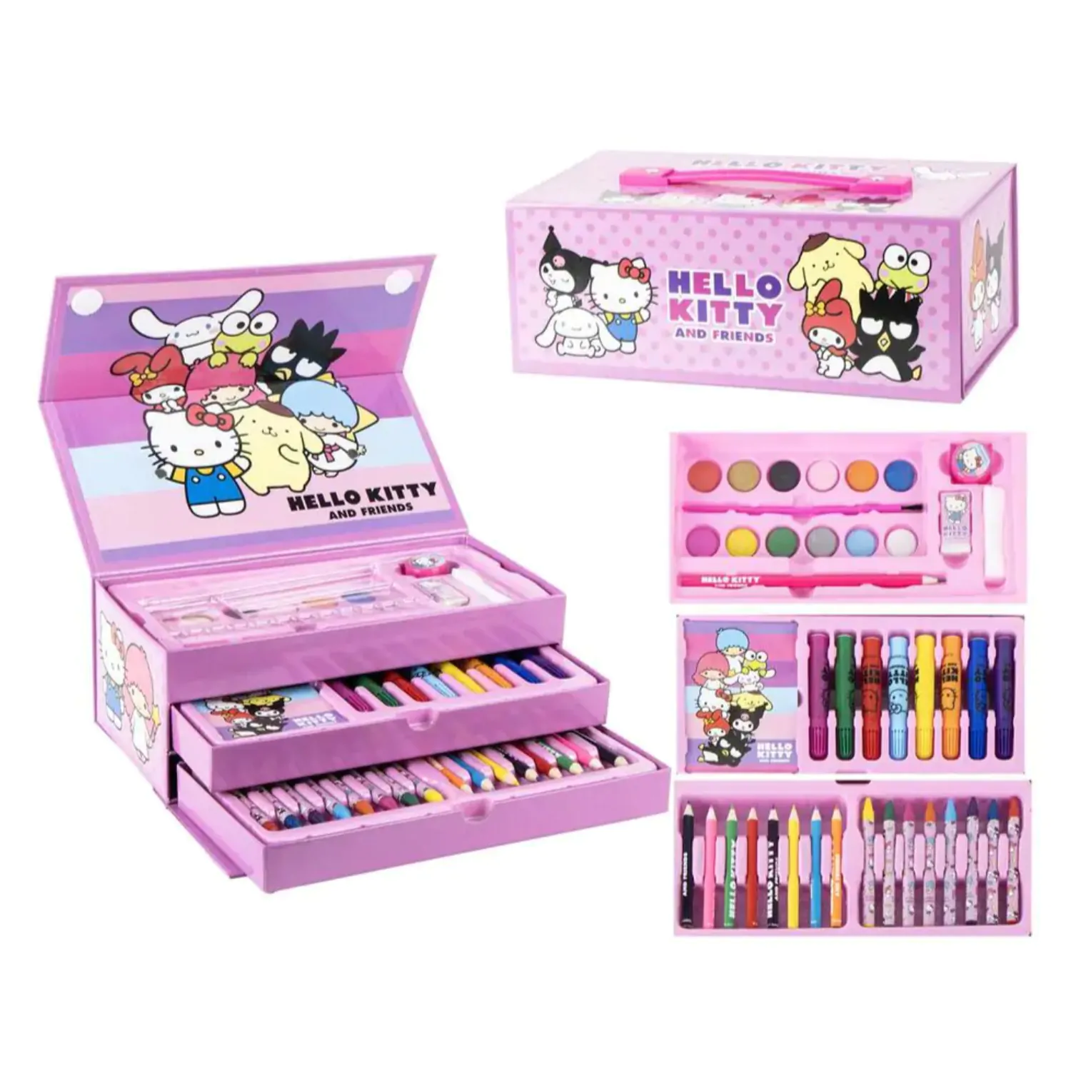 Hello Kitty barvni etui za pisalne potrebščine fotografija izdelka