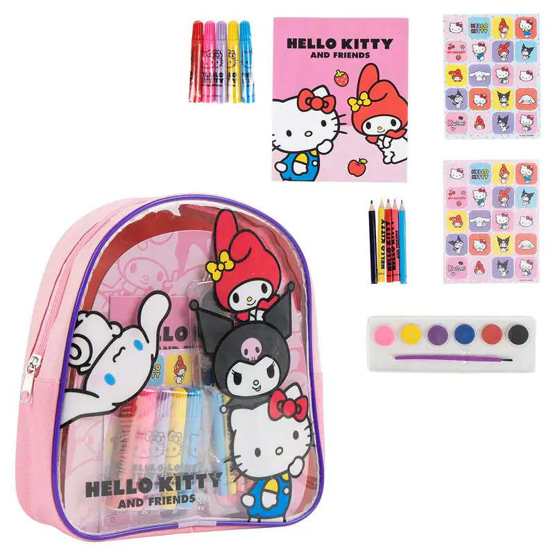 Hello Kitty nahrbtnik set pisalne potrebščine fotografija izdelka