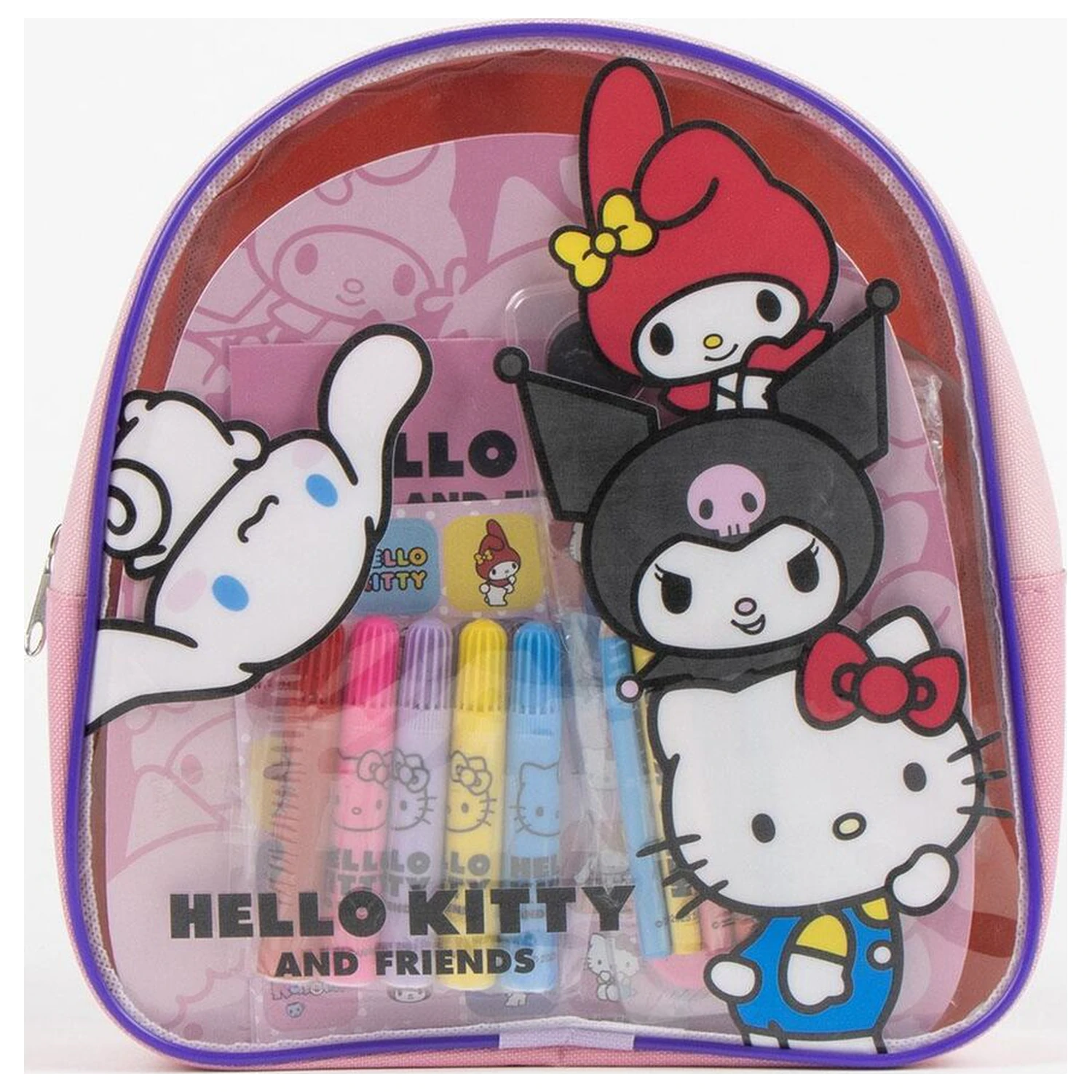 Hello Kitty nahrbtnik set pisalne potrebščine fotografija izdelka