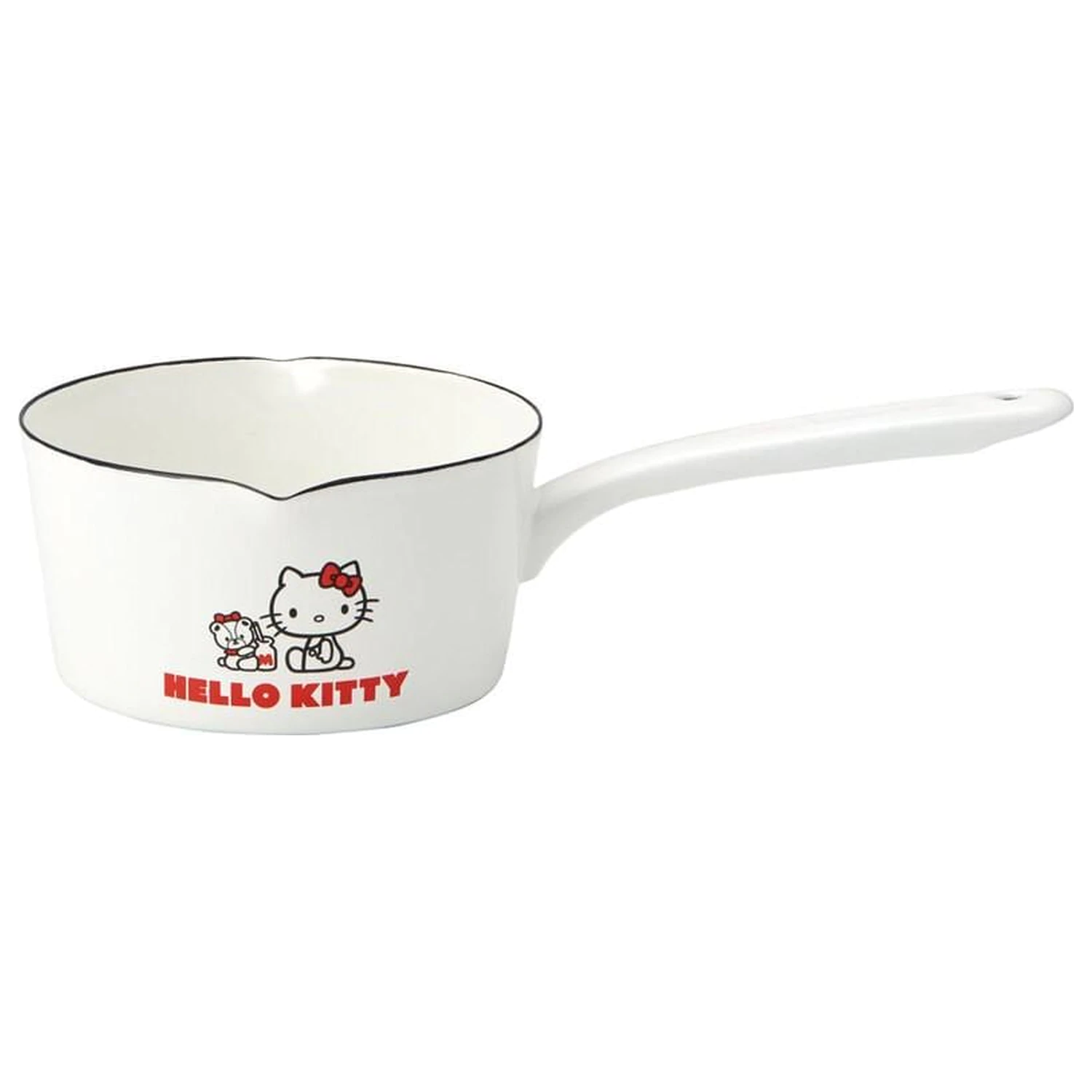 Hello Kitty Tiny Chum emajlirana ponev fotografija izdelka