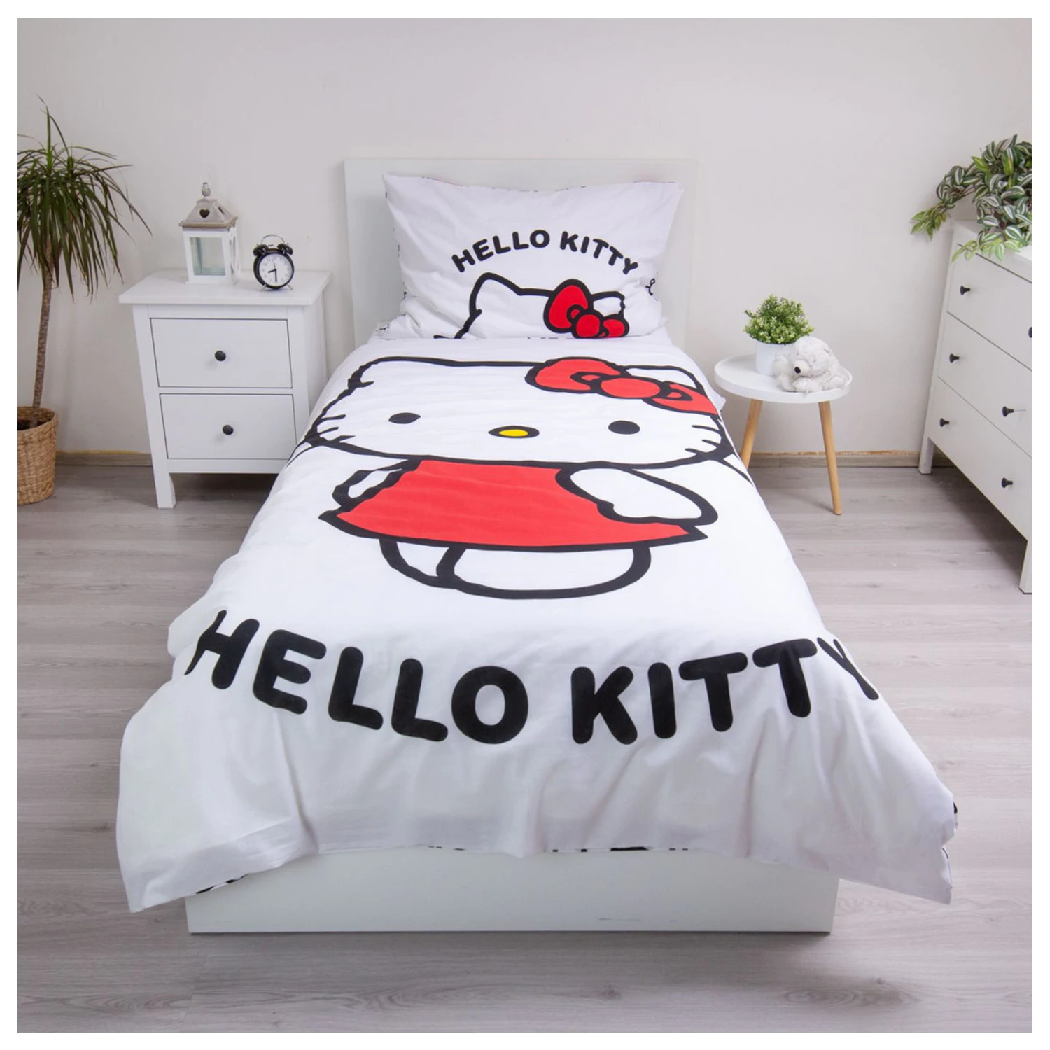 Hello Kitty White Prevleka za odejo fotografija izdelka