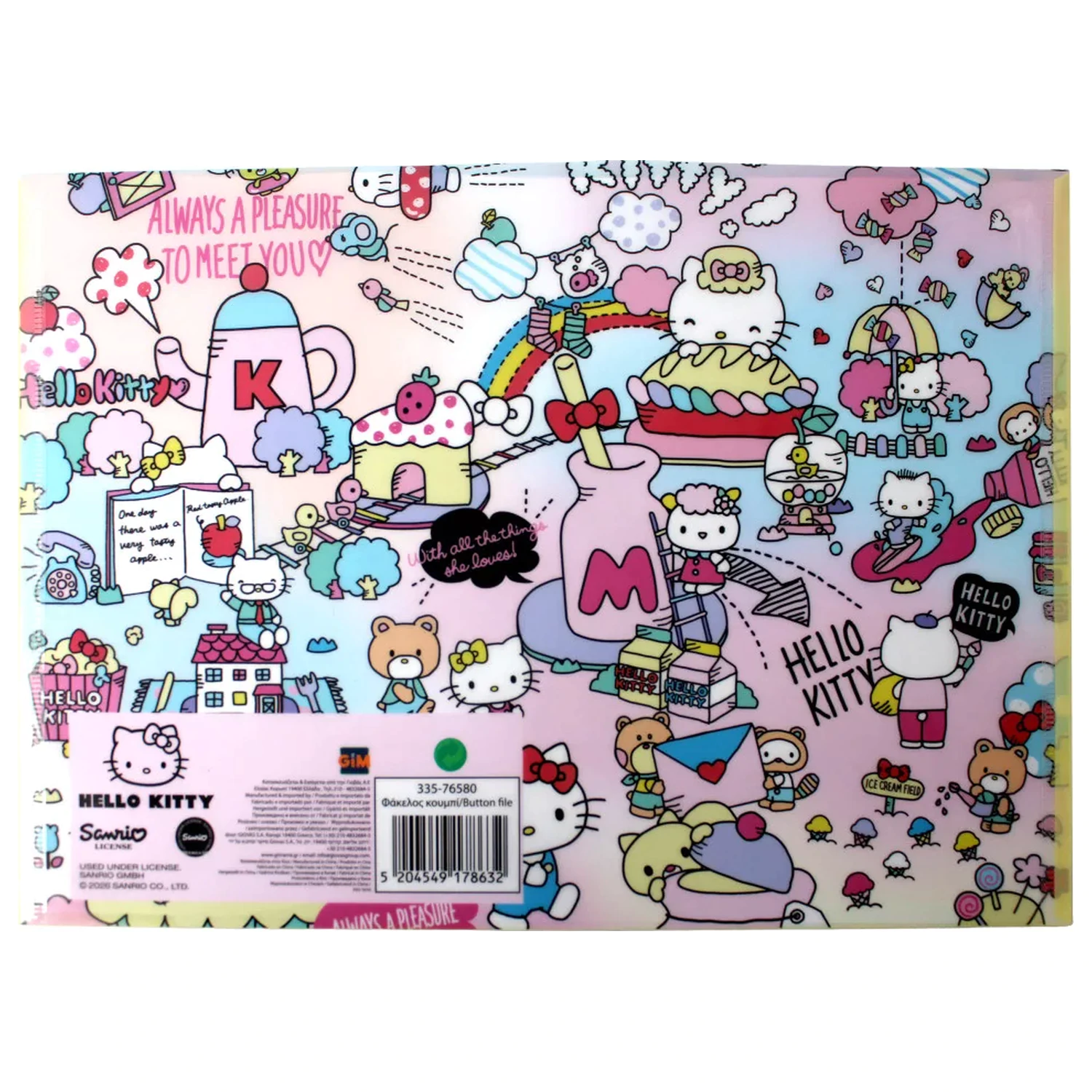 Hello Kitty World A/4 ovitek za dokumente fotografija izdelka