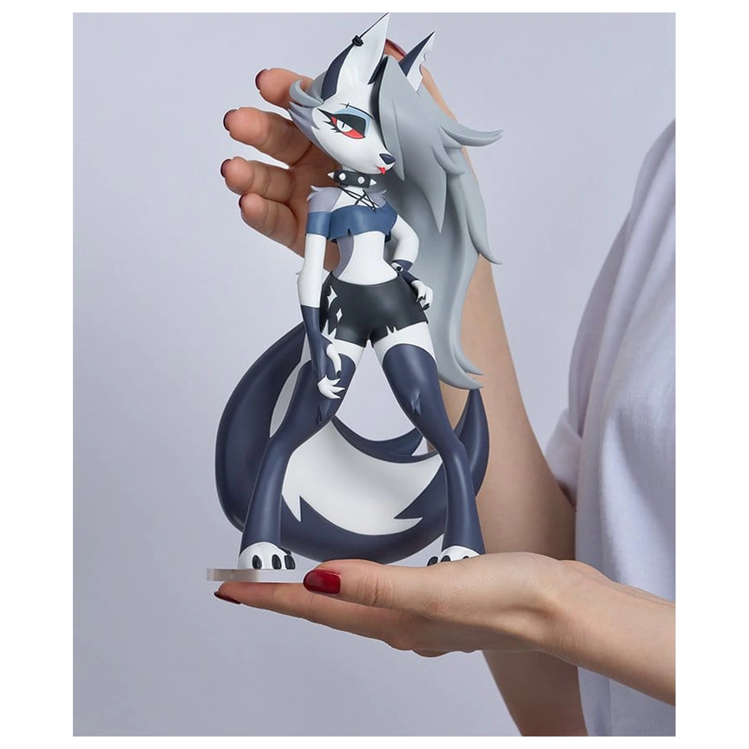 Helluva Boss Pop Up Parade PVC figura Loona velikost L 22 cm fotografija izdelka