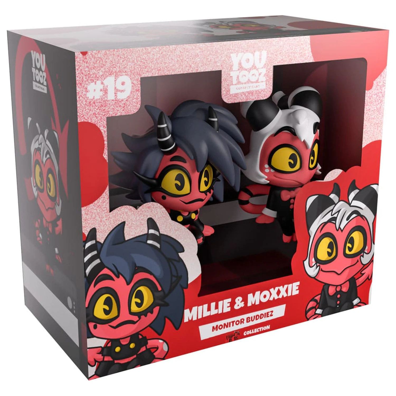Helluva Boss Vinilne Figurice Millie & Moxxie Monitor Buddiez fotografija izdelka