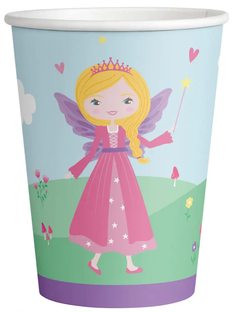 Princesses papirnati kozarci, 8 kosov, 250 ml fotografija izdelka