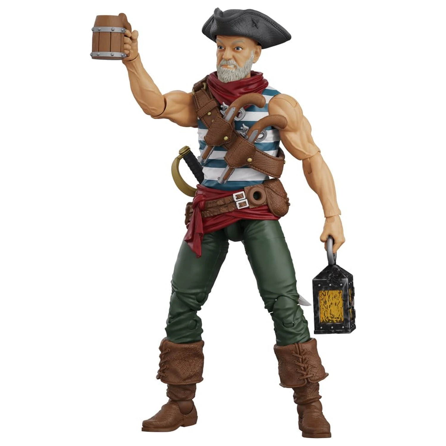 Hero H.A.C.K.S. Osnovna akcijska figura 1/18 Heroes and Villains Wave 1 Daniel Wright: Pirate Quartermaster fotografija izdelka