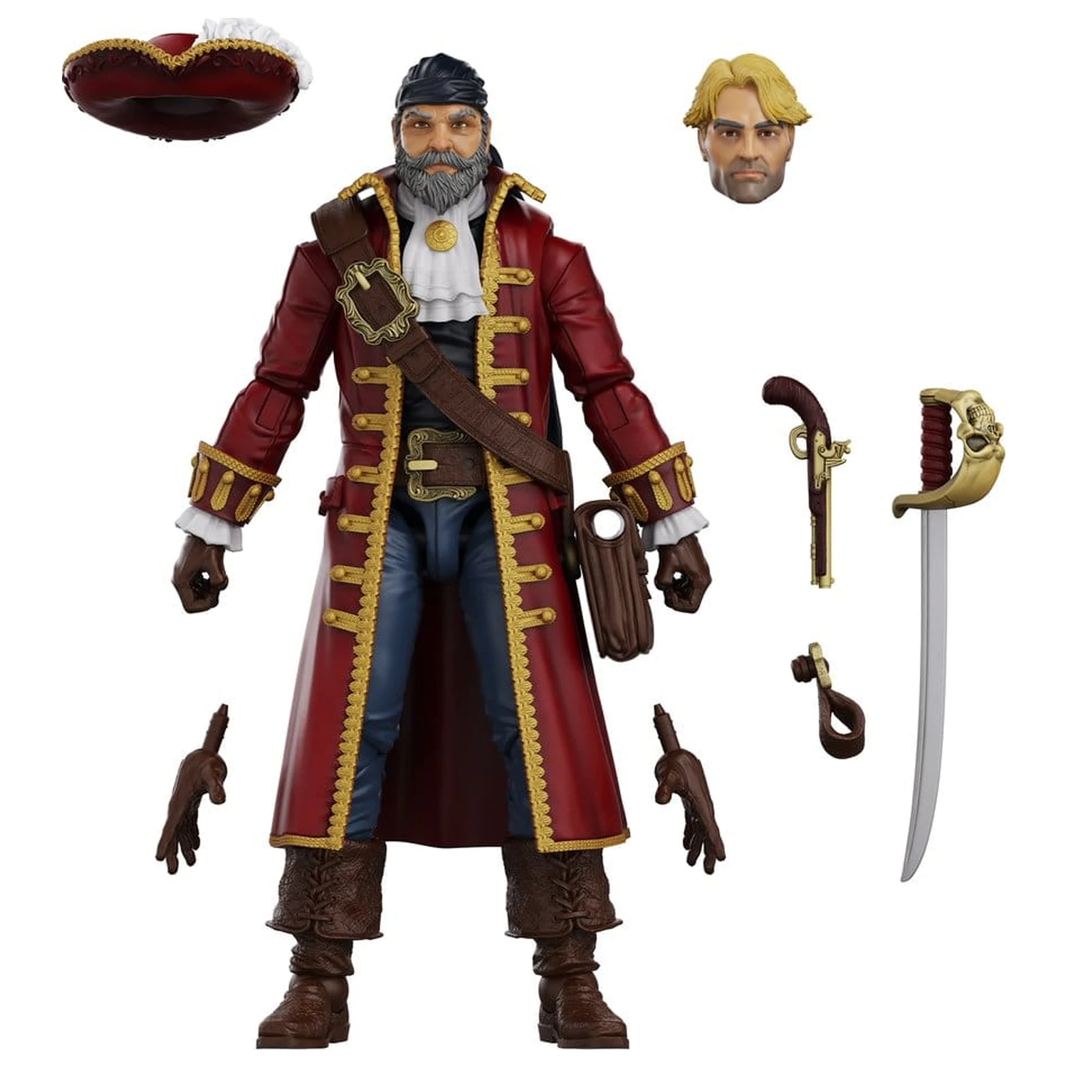 Hero H.A.C.K.S. Osnovna akcijska figura 1/18 Heroes and Villains Wave 1 John Bradford: Captain of the Temporal Voyager fotografija izdelka