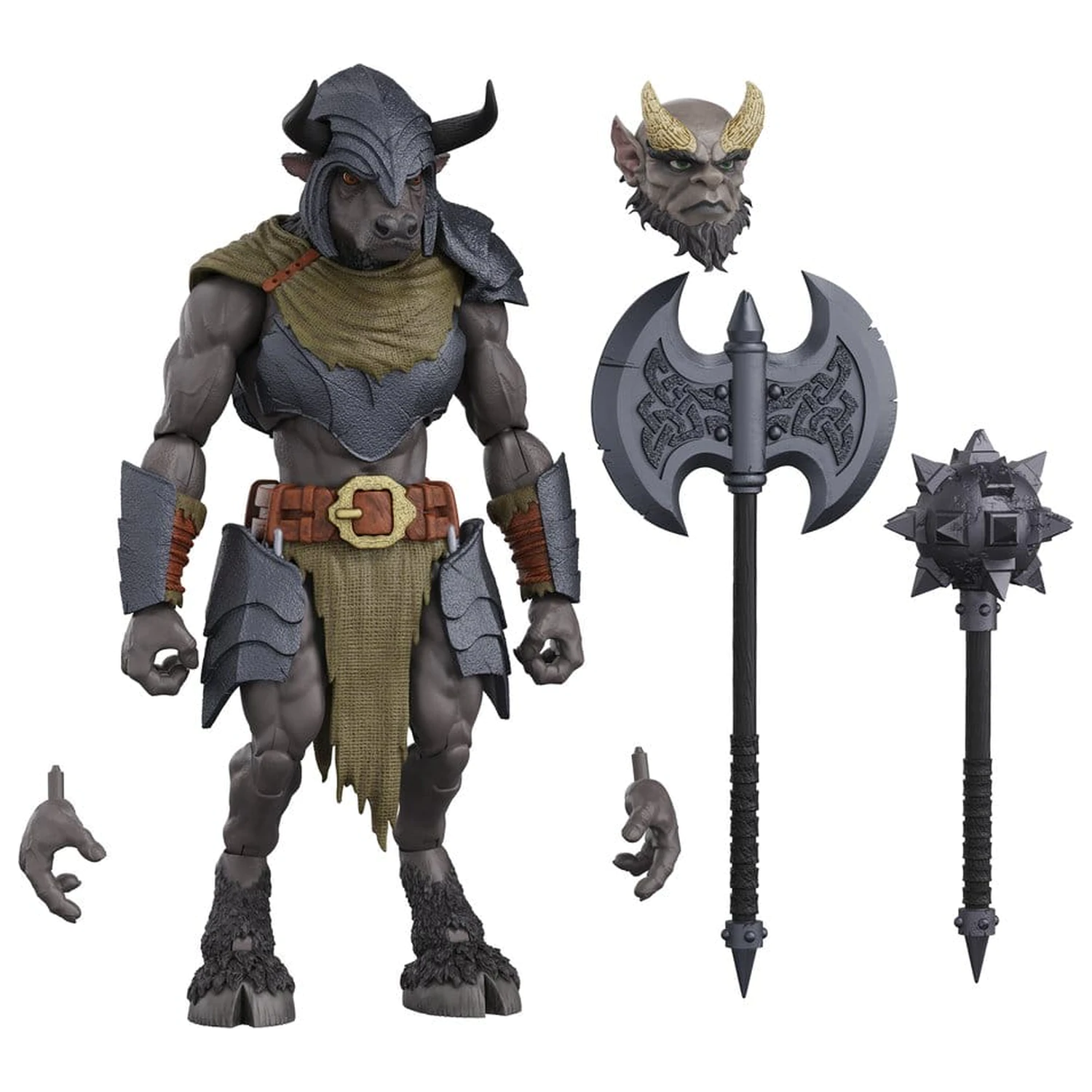 Hero H.A.C.K.S. Osnovna akcijska figura 1/18 Heroes and Villains Wave 1 Minos Auroxos: Labyrinthian Warrior fotografija izdelka