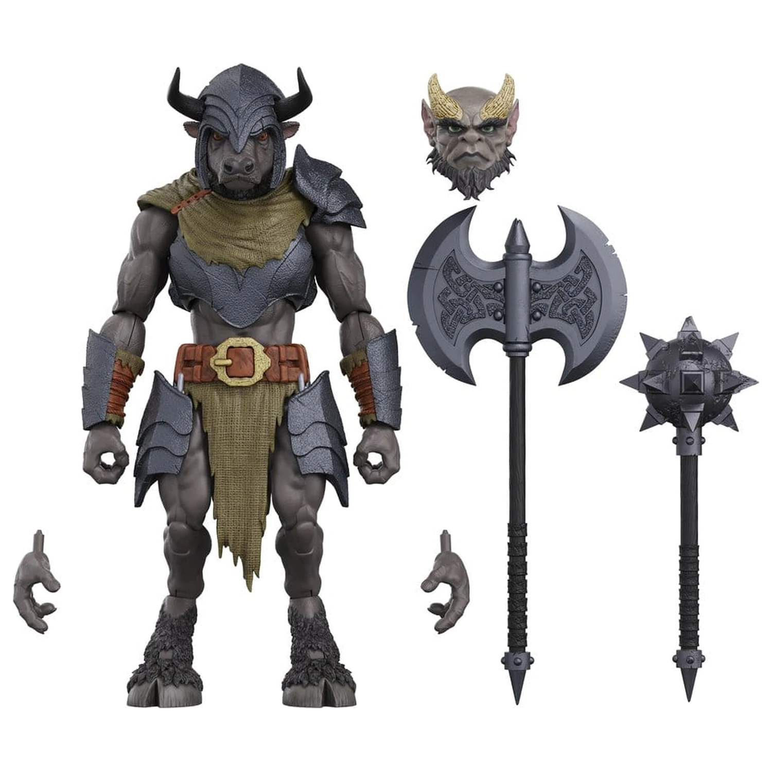 Hero H.A.C.K.S. Osnovna akcijska figura 1/18 Heroes and Villains Wave 1 Minos Auroxos: Labyrinthian Warrior fotografija izdelka