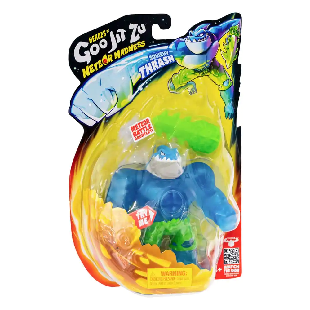 Heroes of Goo Jit Zu Meteor Madness Raztegljiva figura Thrash 12 cm fotografija izdelka
