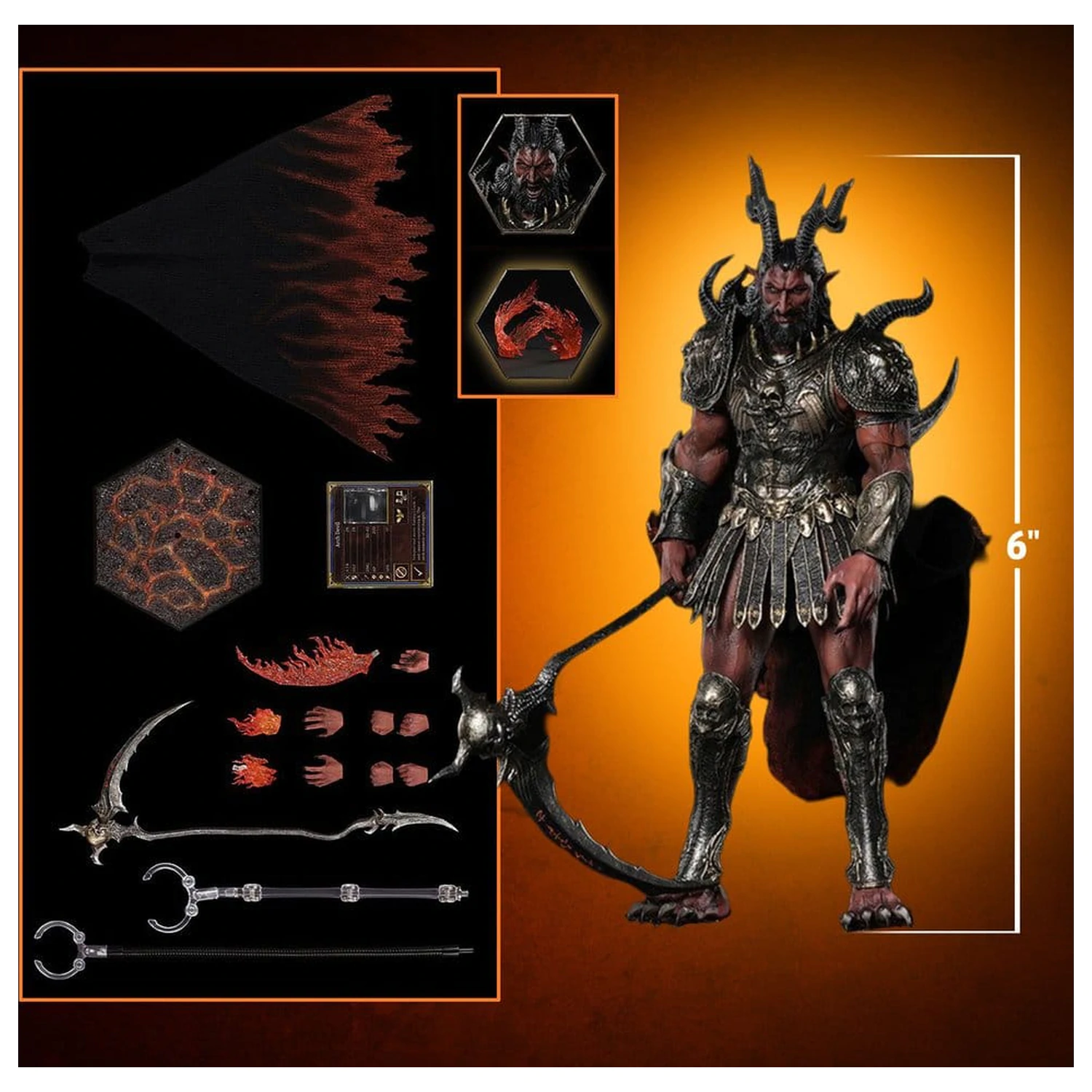 Heroes of Might and Magic III akcijska figura 1/12 Arch Devil (Deluxe Version) 15 cm fotografija izdelka