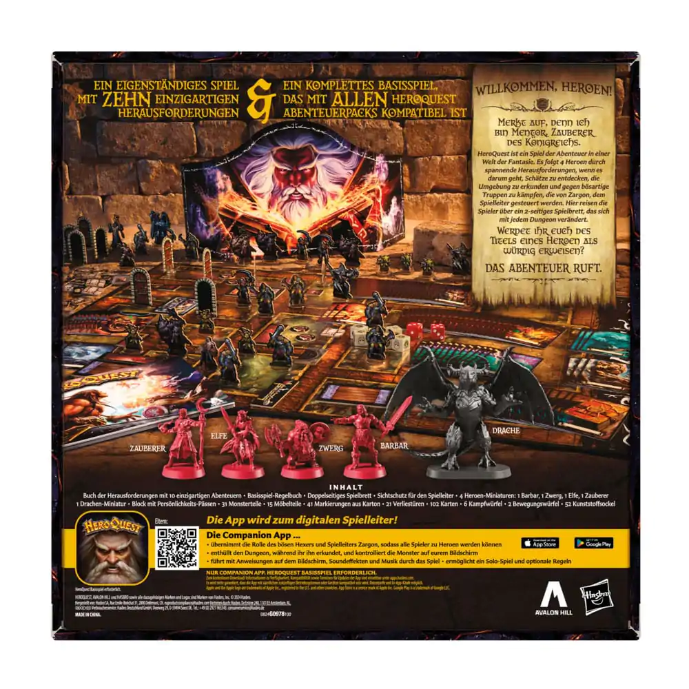 HeroQuest družabna igra Der Aufbruch *German Version* fotografija izdelka