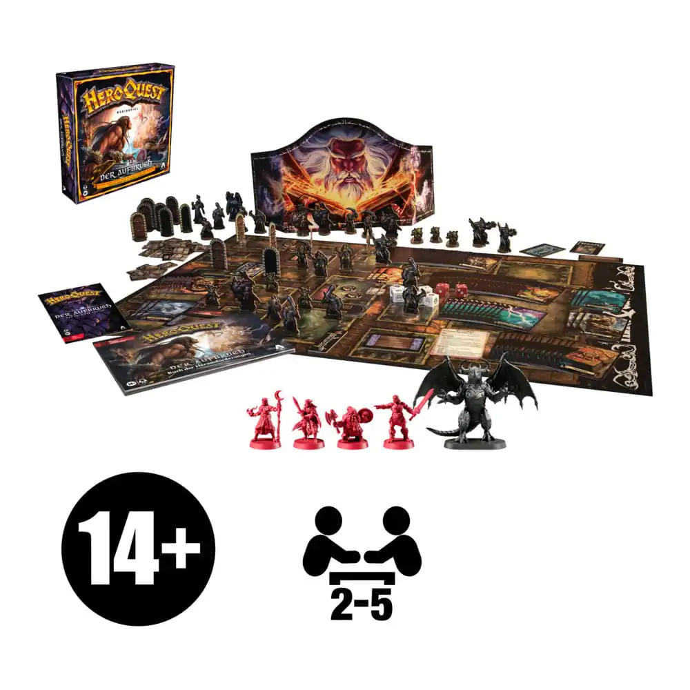 HeroQuest družabna igra Der Aufbruch *German Version* fotografija izdelka