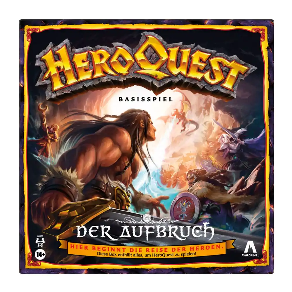 HeroQuest družabna igra Der Aufbruch *German Version* fotografija izdelka