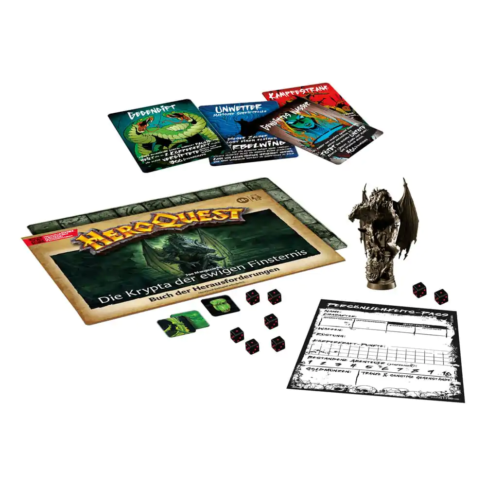 HeroQuest družabna igra razširitev Die Krypta der ewigen Finsternis Quest Pack *German Version* fotografija izdelka