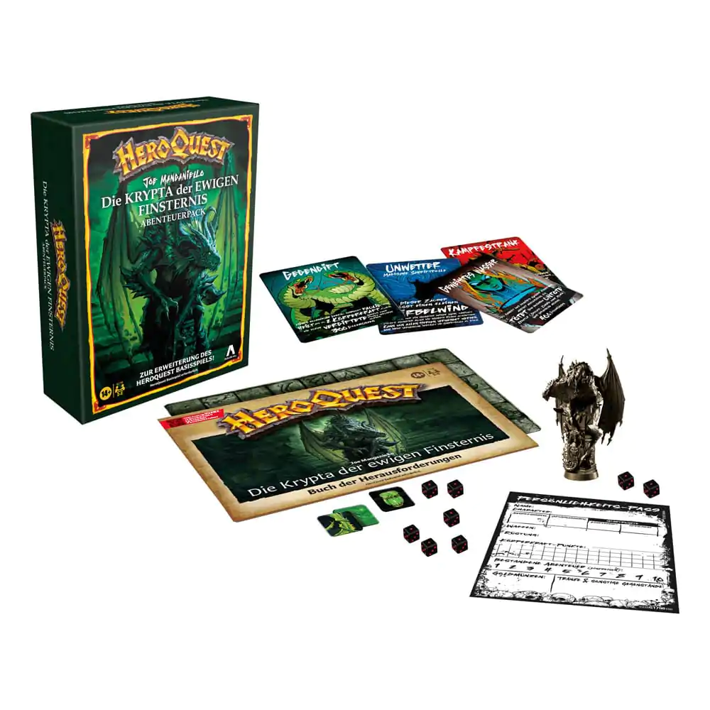 HeroQuest družabna igra razširitev Die Krypta der ewigen Finsternis Quest Pack *German Version* fotografija izdelka