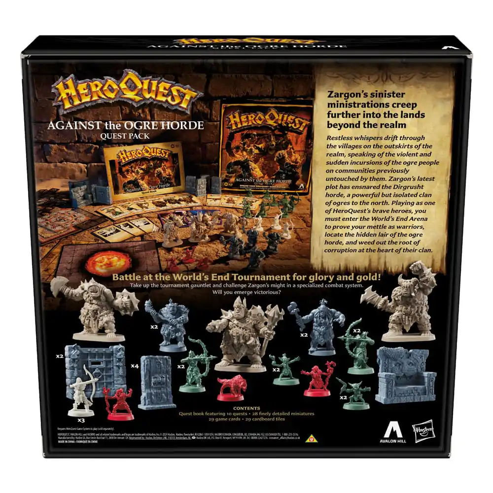 HeroQuest Board Game Razširitev Proti Orjaški Hordi Igralni Paket *English Version* fotografija izdelka