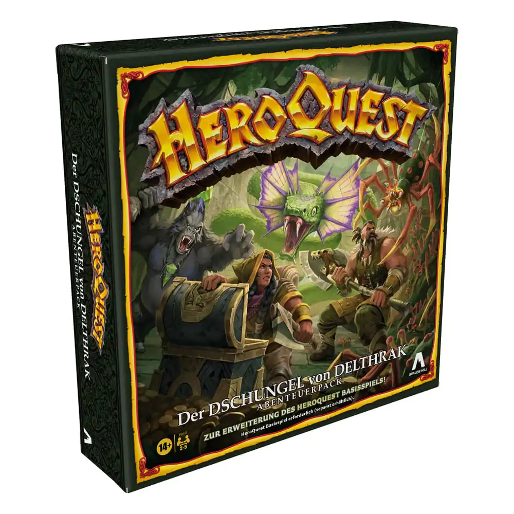 HeroQuest družabna igra Razširitev Der Dschungel von Delthrak Quest Paket *German Version* fotografija izdelka