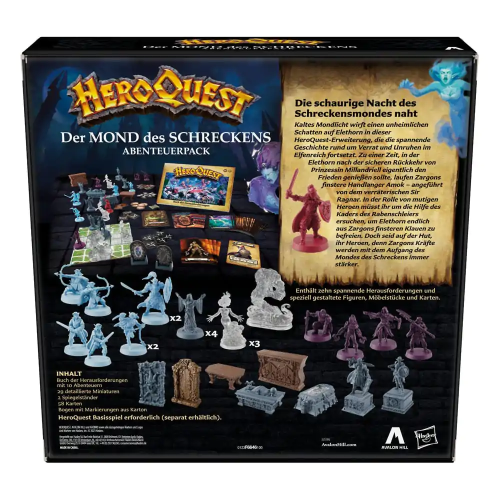 HeroQuest družabna igra Razširitev Der Mond des Schreckens Quest Pack *German Version* fotografija izdelka