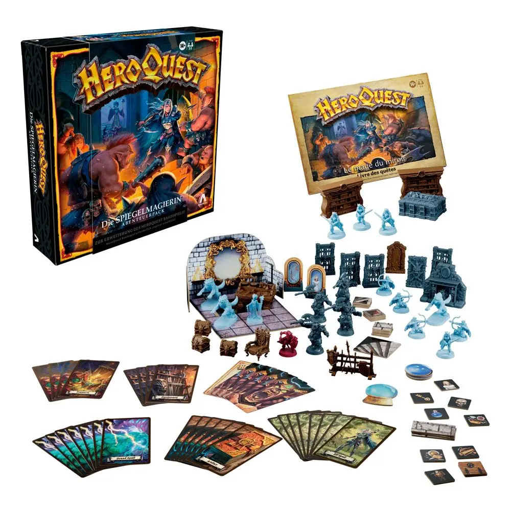 HeroQuest Board Game Expansion The Mirror Magician Quest Pack *Nemška verzija* fotografija izdelka