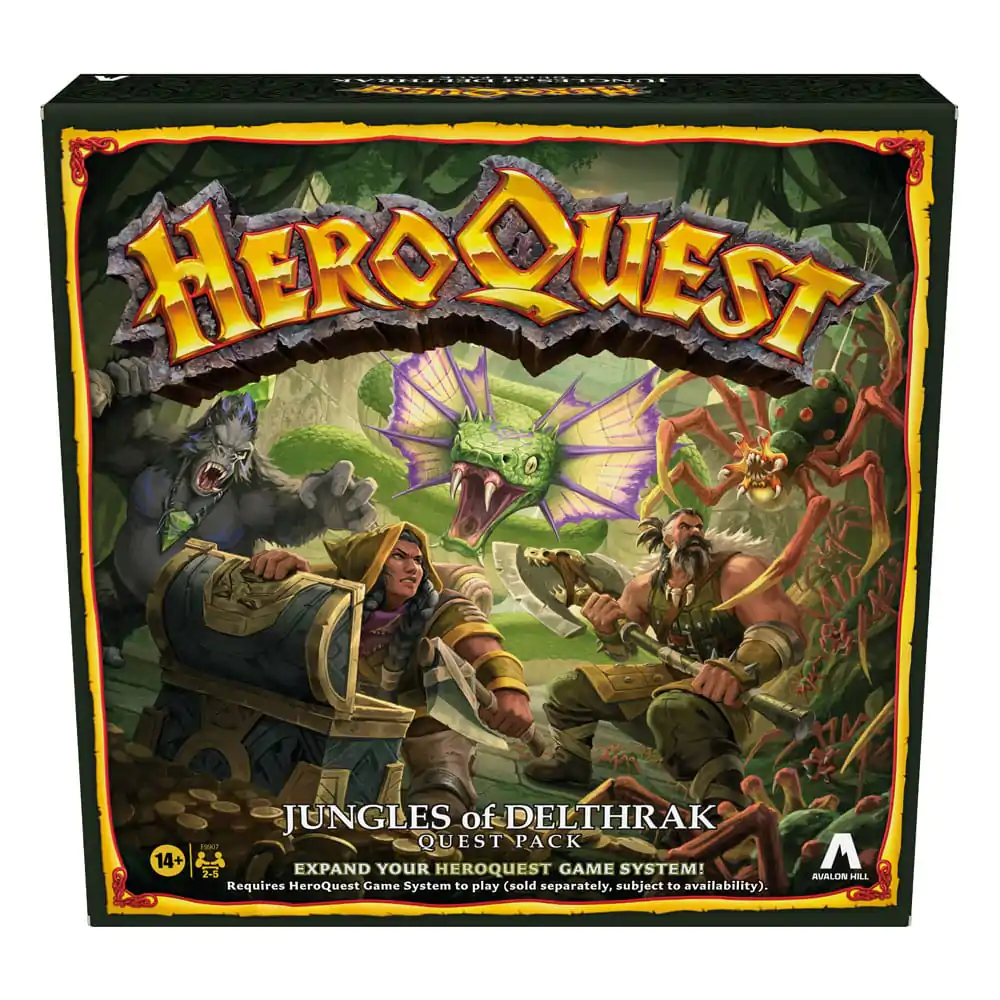 HeroQuest Board Game širitev Gozdovi Delthraka komplet nalog *English Version* fotografija izdelka